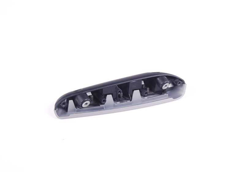 Reposabrazos trasero izquierdo color negro Titan II OEM 51437055309 para BMW Serie 3 E46. Original BMW.