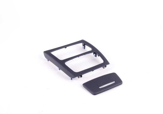 Cubierta de consola central de cuero OEM 51167898825 para BMW E90, E92, E93. Original BMW.