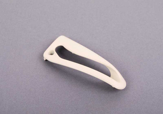 Embellecedor salida cinturón izquierdo OEM 51432494959 para BMW E36 (316i, 318i, 318is, 320i, 323i, 325i, 328i, M3). Original BMW.