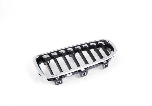Rejilla decorativa delantera izquierda Sport Line OEM 51137260497 para BMW Serie 3 F30, F31, F30 LCI, F31 LCI. Original BMW.