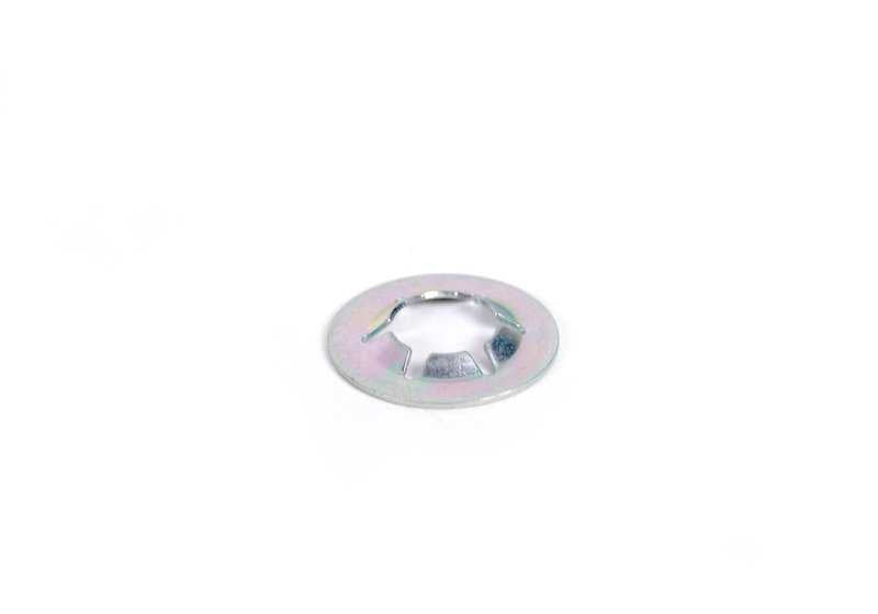 Tuerca de resorte OEM 51419142456 para BMW E90, E91, F90, G30, G31, G32, G11, G12, G05, F95, G18, G07 y MINI R60, R61. Pieza original BMW y MINI.