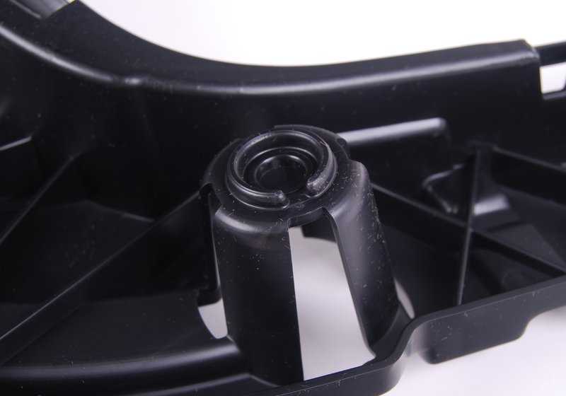 Soporte para parachoques medio trasero derecho para BMW F25 (OEM 51127239884). Original BMW.