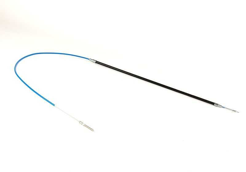 Cable de freno de mano OEM 34411158421 para BMW E30. Repuesto original BMW.