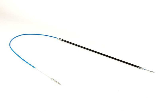 Cable de freno de mano OEM 34411158421 para BMW E30. Repuesto original BMW.