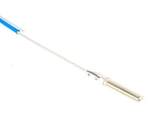 Cable de freno de mano OEM 34411158421 para BMW E30. Repuesto original BMW.