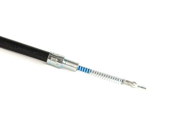 Cable de freno de mano OEM 34411158421 para BMW E30. Repuesto original BMW.