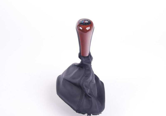 Leather Gear Shift Knob Cover with Light OEM 25112282202 for BMW E39. Original BMW.
