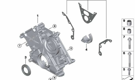 Game of Buman Crater Board per BMW 5 F90 Series, G30, G31, G90, Serie 7 G11, G12, G70, Series 8 F91, G14, G15, G16, X5 F95, G05, X6 F96, G06, X7 G07, XM G09 (OEM 11148607494). BMW originale.