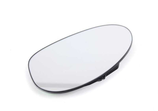 Flat left heated mirror glass for BMW Z4 E85, E86 (OEM 51167112585). Original BMW.