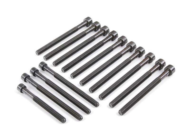 Juego de tornillos de culata OEM 11127548799 para BMW E81, E82, E87, E87N, E88, E90, E90N, E91, E91N, E92, E92N, E93, E93N, E60, E60N, E61, E61N, F10, F11, F18, F18N, E63, E63N, E64, E64N, E65, E66, F01, F01N, F02, F02N, E84, E83N, F25, E70, E85, E86