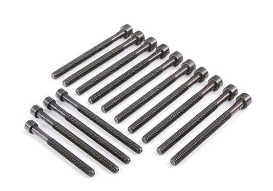 Juego de tornillos de culata OEM 11127548799 para BMW E81, E82, E87, E87N, E88, E90, E90N, E91, E91N, E92, E92N, E93, E93N, E60, E60N, E61, E61N, F10, F11, F18, F18N, E63, E63N, E64, E64N, E65, E66, F01, F01N, F02, F02N, E84, E83N, F25, E70, E85, E86