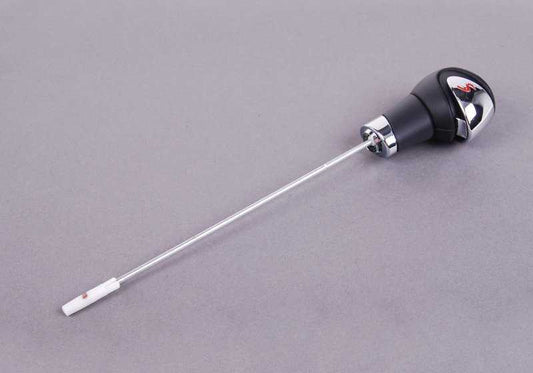 Empuñadura de palanca selectora de cuero OEM 25167584239 para MINI R56, R55, R57, R58, R59, R60, R61... y más. Original MINI.