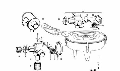 OEM Regulador Box 13730742101 para BMW E12. BMW original.
