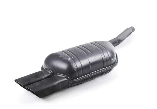 Silenciador trasero derecho OEM 18121723669 para BMW E31. Original BMW.