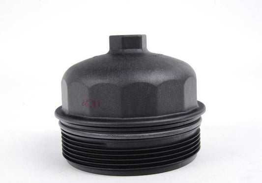 Tapa del filtro de aceite OEM 11427834730 para BMW E60, E61, E63 y E64 (modelos M5 y M6). Original BMW.