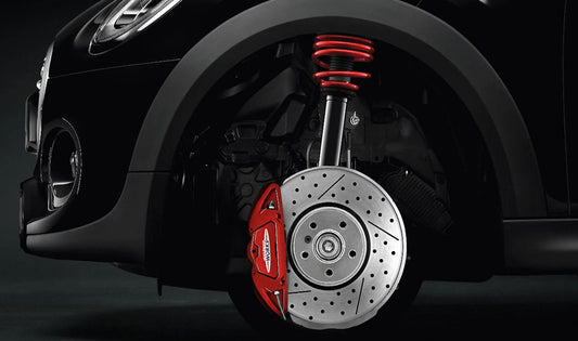 Suspensión deportiva roscada JCW Pro OEM 33502412586 para MINI F55, F56, F57, F56 BEV… y más. No compatible con EDC. Original MINI.