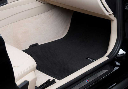Alfombrillas de tela OEM 51472293352 para BMW F30, F31, F34, F35, F80. Original BMW.