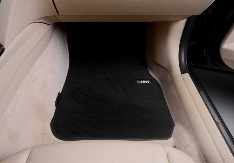 Alfombrillas de tela OEM 51472293352 para BMW F30, F31, F34, F35, F80. Original BMW.
