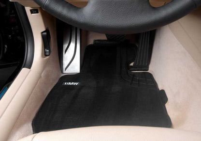 Alfombrillas de tela OEM 51472293352 para BMW F30, F31, F34, F35, F80. Original BMW.