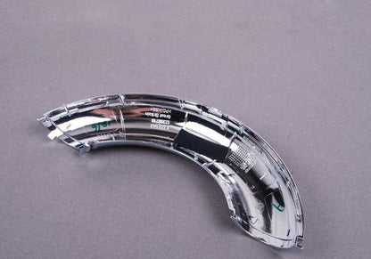 Revestimiento de estribo antivuelco cromo delantero izquierdo OEM 51437124905 para MINI R50, R52, R53. Original MINI.