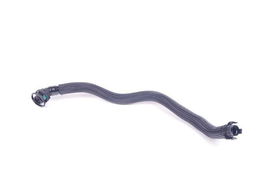 Tubo de ventilación del motor OEM 11157575641 para BMW F07, F10, F11, F12, F13, F01, F02, F04, E70N, E71, E72 (cilindros 5 a 8). Original BMW.