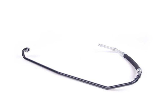 Tubo de aceite de radiador OEM 17211719193 para BMW E30. Conduce el aceite al radiador del motor. Original BMW.
