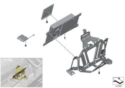 Telematic Communication Box OEM 84109362851 para BMW F20, F22, F30, F32, F10, F06, i3, X1, X3, X5… y más. Original BMW.