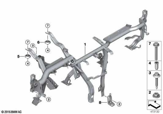 Medidor de distância para BMW X1 F48, F48N, F49, F49N, X2 F39 (OEM 07149388728). BMW original