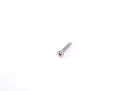 Tornillo avellanado M4x20 OEM 07119928439 para BMW E10, E12, E21, 114, 1600, 1602, 2002, 2002ti, 2002tii. Pieza original BMW.