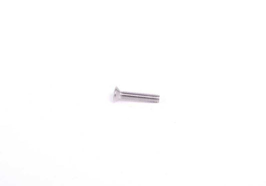 Tornillo avellanado M4x20 OEM 07119928439 para BMW E10, E12, E21, 114, 1600, 1602, 2002, 2002ti, 2002tii. Pieza original BMW.