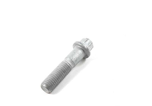 Tornillo exterior TORX con dentado OEM 33207572716 para BMW E81 (116d, 118d, 120d). Compatible con varios modelos con motor N47. Original BMW.