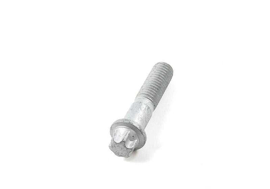 Tornillo exterior TORX con dentado OEM 33207572716 para BMW E81 (116d, 118d, 120d). Compatible con varios modelos con motor N47. Original BMW.