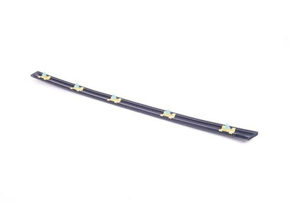 Moldura lateral puerta trasera derecha OEM 51138184480 para BMW E39. Original BMW.