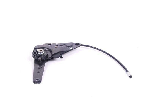 Mecanismo eléctrico respaldo derecho OEM 52101917238 para BMW E24 628CSi y 635CSi (todos los modelos y años compatibles indicados). Recambio original BMW.