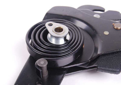 Mecanismo eléctrico respaldo derecho OEM 52101917238 para BMW E24 628CSi y 635CSi (todos los modelos y años compatibles indicados). Recambio original BMW.