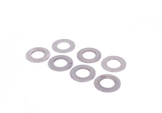 Juego de arandelas de ajuste OEM 24271421792 para BMW E34, E39, E32, E38, E31. Compatible con motores M60 y M62 con cambio automático. Original BMW.