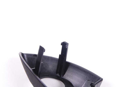 Tapa cerradura puerta izquierda OEM 51218243621 para BMW X5 E53 (todos los modelos 3.0d, 3.0i, manuales y automáticos, de 2000 a 2006). Original BMW.