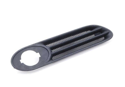 Embellecedor lateral delantero derecho negro OEM 51131515593 para MINI R50, R52. Original MINI.