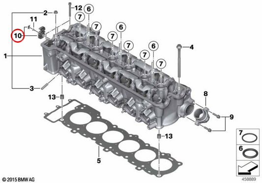 Inscripción cromada OEM 46638545111 para motos BMW K1600 GT, K1600 GTL, K1600 Bagger. Original BMW Motorrad.