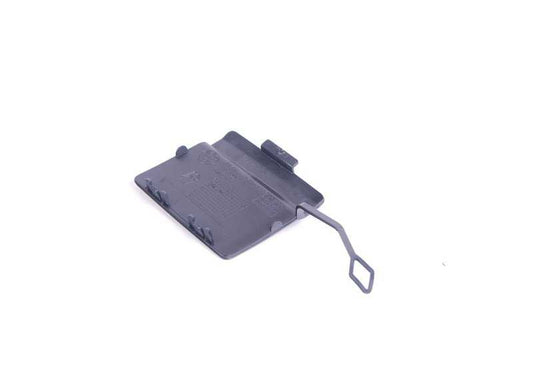 Tapa del gancho de remolque imprimada OEM 51128056615 para BMW F30, F30N, F35, F35N. Original BMW.