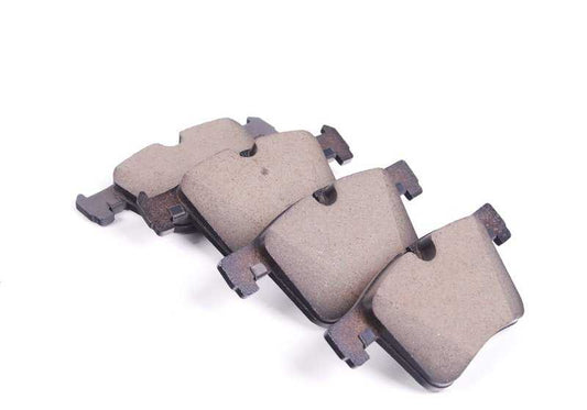 Juego de pastillas de freno delanteras sin asbesto OEM 34106799801 para BMW F22, F23, F34, F36. Original BMW.