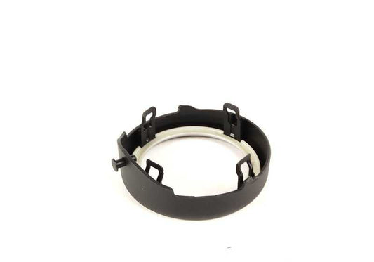 Embellecedor interior maneta puerta izquierda plata OEM 51412753337 para MINI R55, R56, R57, R58, R59, F56, F57. Original MINI.