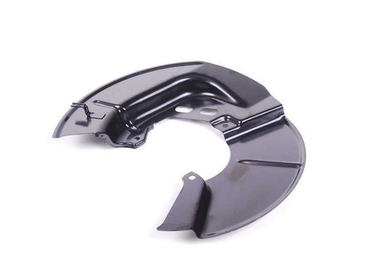 Protector de freno delantero izquierdo OEM 34111701139 para BMW Serie 3 E30 325i xDrive. Compatible con modelos 1985-1993 con tracción total. Original BMW.