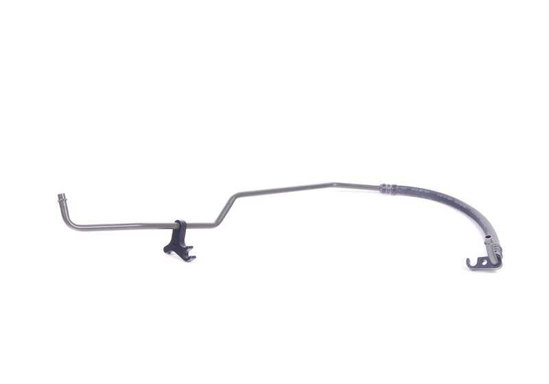 Tubo de retorno del radiador de aceite OEM 17221714512 para BMW E39 (520d, 525d, 530d). Original BMW.