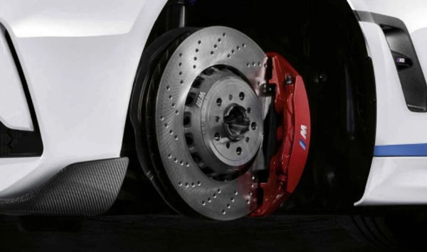Kit de frenos deportivos M Performance 19" OEM 34112462268 para BMW F87 (incluye M2, M2 Competition y M2 CS). Original BMW.