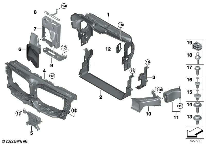 Le frein de frein gauche conduite pour BMW G09 (OEM 51749451687). BMW d'origine