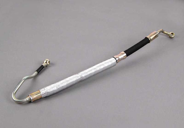 Manguito de presión dirección asistida OEM 32411093929 para BMW Serie 7 {E38: 735i, 740i} con motor M62. Compatible con cambio manual y automático. Apto solo para tracción trasera. Original BMW.