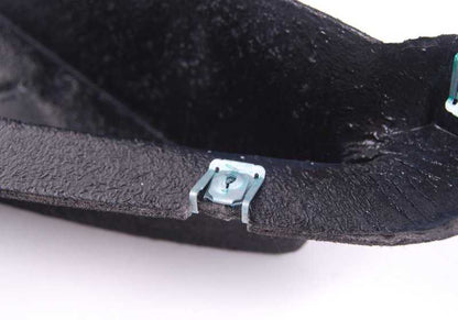Protección inferior del motor (punta izquierda) OEM 51757896419 para BMW E90, E91, E92, E93. Original BMW.