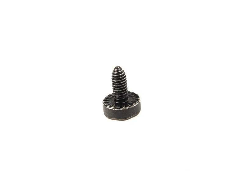 Tornillo cilíndrico M4x10 OEM 07146977086 para BMW E38, E39, E46, E63, E63N, E64, E64N, E93, E93N. Usado en paneles de puerta y asientos. Original BMW.