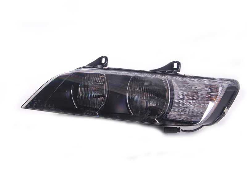 Faro delantero izquierdo con intermitente blanco OEM 63128386047 para BMW E36, Z3. Original BMW.